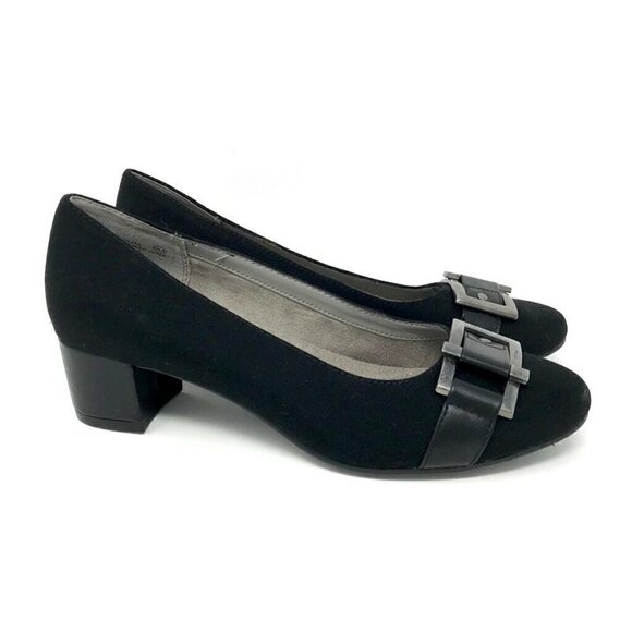 A2 By Aerosoles Sketch Pad Pump Block Heel Shoes 9 - Picture 1 of 9